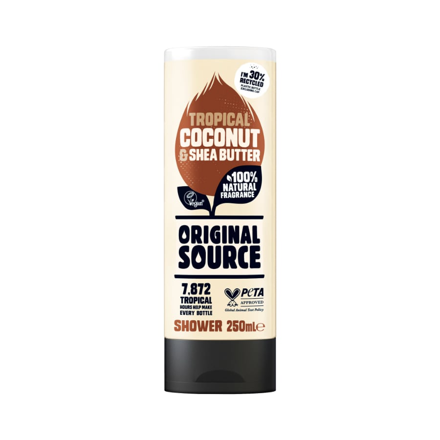 Original Source Tropical Coconut And Shea Butter Shower Gel 250ml, 500ml / 750ml