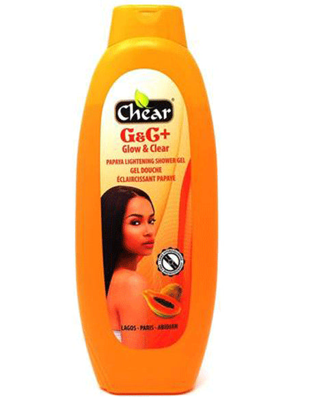Chear  G And C Glow And Clear Papaya Shower Gel