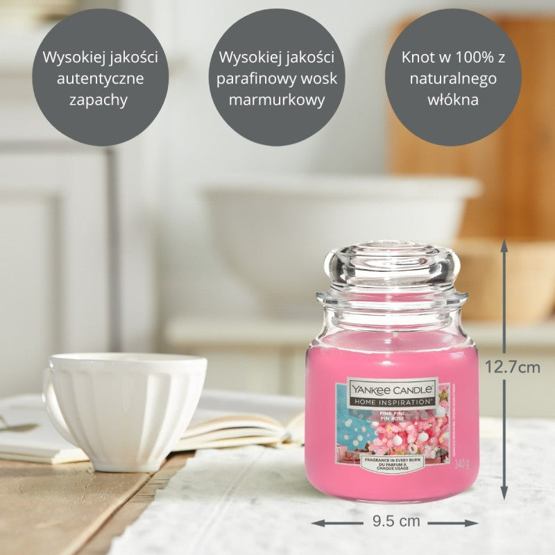 Yankee Candle Home Inspiration Pink Pine 104g / 538g