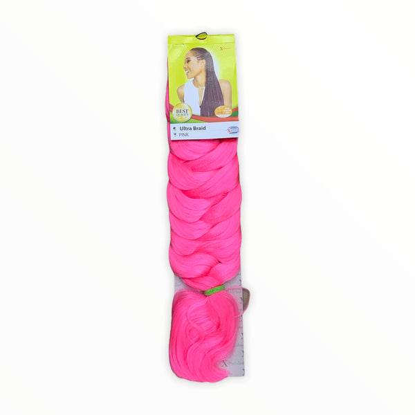 X Pression Syn Ultra Braid X-PRESSION Ultra Hair Braid (Braiding) Extension (Choice of Colours) - Afro Hair Boutique