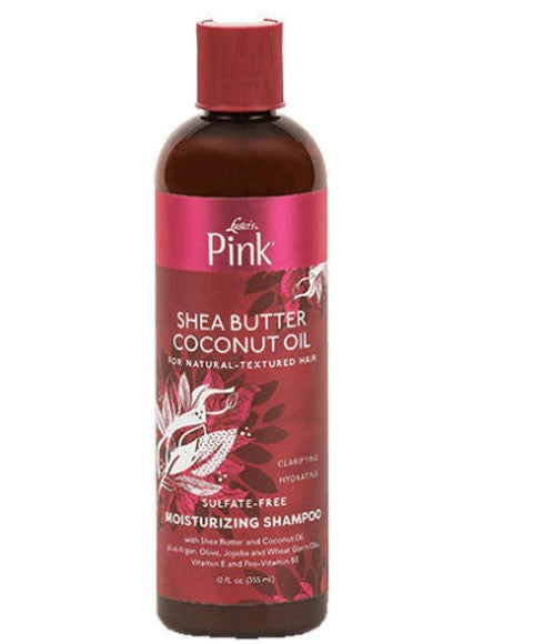 Lusters Products Pink Shea Butter Coconut Oil Moisturizing Shampoo