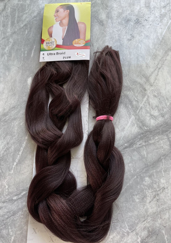 X Pression Syn Ultra Braid X-PRESSION Ultra Hair Braid (Braiding) Extension (Choice of Colours) - Afro Hair Boutique