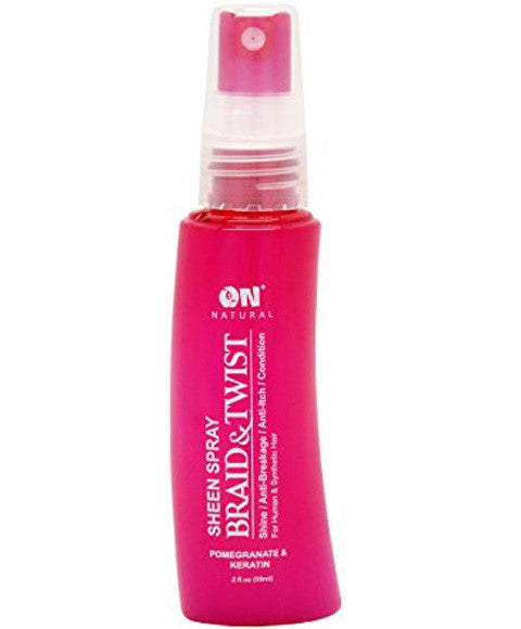Next Image On Natural Pomegranate And Keratin Braid And Twist Sheen Spray