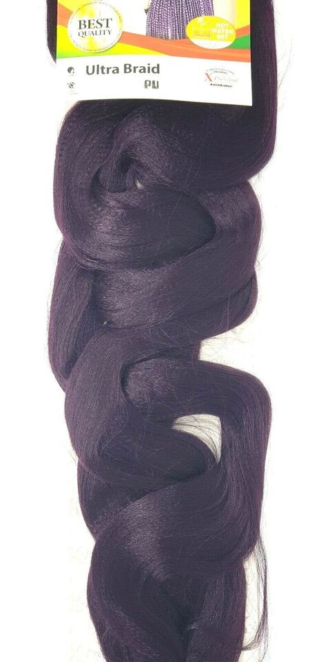 X Pression Syn Ultra Braid X-PRESSION Ultra Hair Braid (Braiding) Extension (Choice of Colours) - Afro Hair Boutique