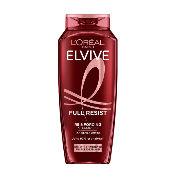 Loreal Paris Elvive Full Resist Aminexil Reinforcing Shampoo 250ml / 400ml - Afro Hair Boutique
