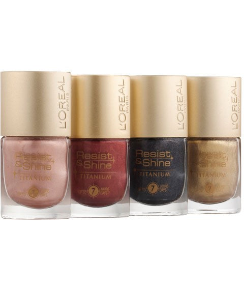 Loreal Resist And Shine Titanium Nail Enamel