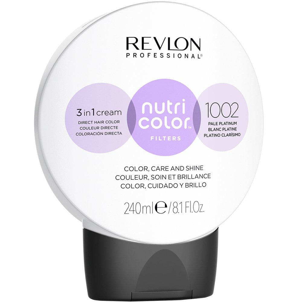 Revlon Nutri Color Filters 3 In 1 Colour Cream 1002 Pale Platinum 240ml