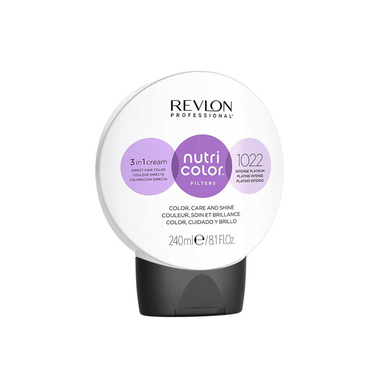 Revlon Nutri Color Filters 3 In 1 Colour Cream 1022 Intense Platinum 240ml