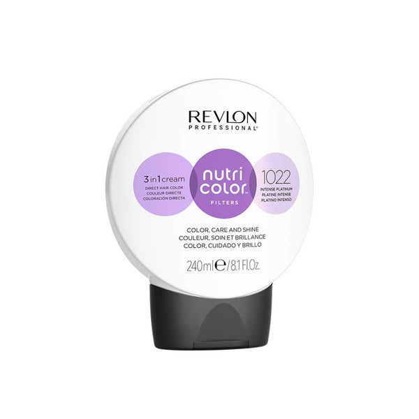 Revlon Nutri Color Filters 3 In 1 Colour Cream 1022 Intense Platinum 240ml - Afro Hair Boutique