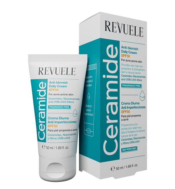 Revuele Ceramide Anti Blemish Daily Cream SPF50 50ml