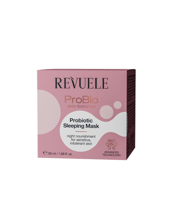 Revuele Pro Bio Skin Balance Probiotic Sleeping Mask 50ml - Afro Hair Boutique