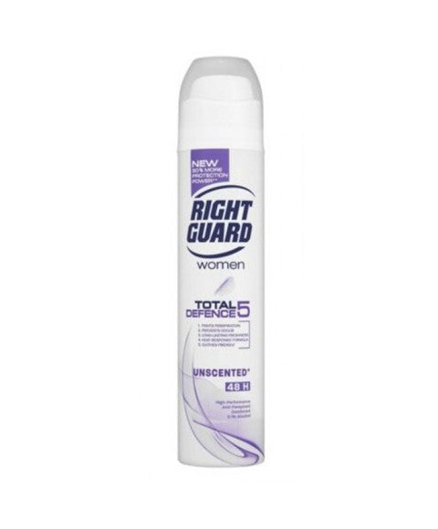 Schwarzkopf Right Guard Women Total Defence 5 Unscented Antiperspirant