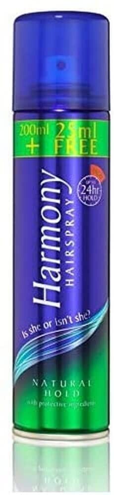 Harmony Natural Hold Hairspray 225ml / 300ml
