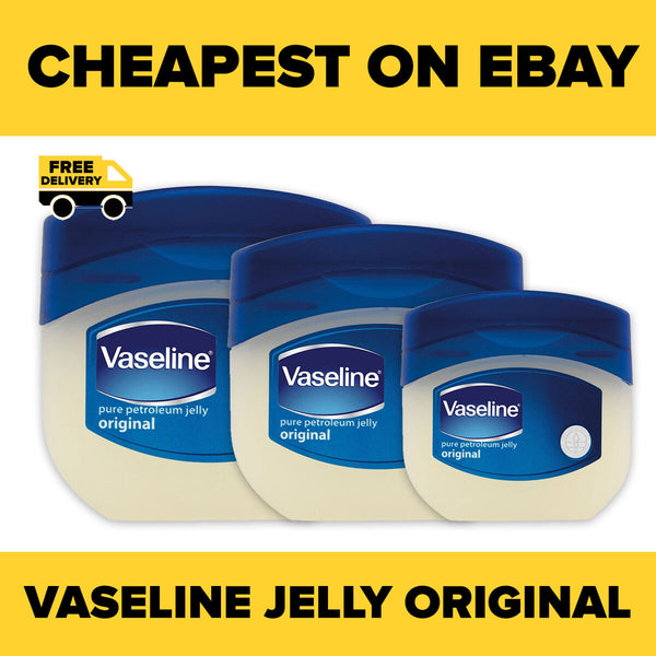 Vaseline Pure Petroleum Jelly Original Protect DRY Skin - Afro Hair Boutique