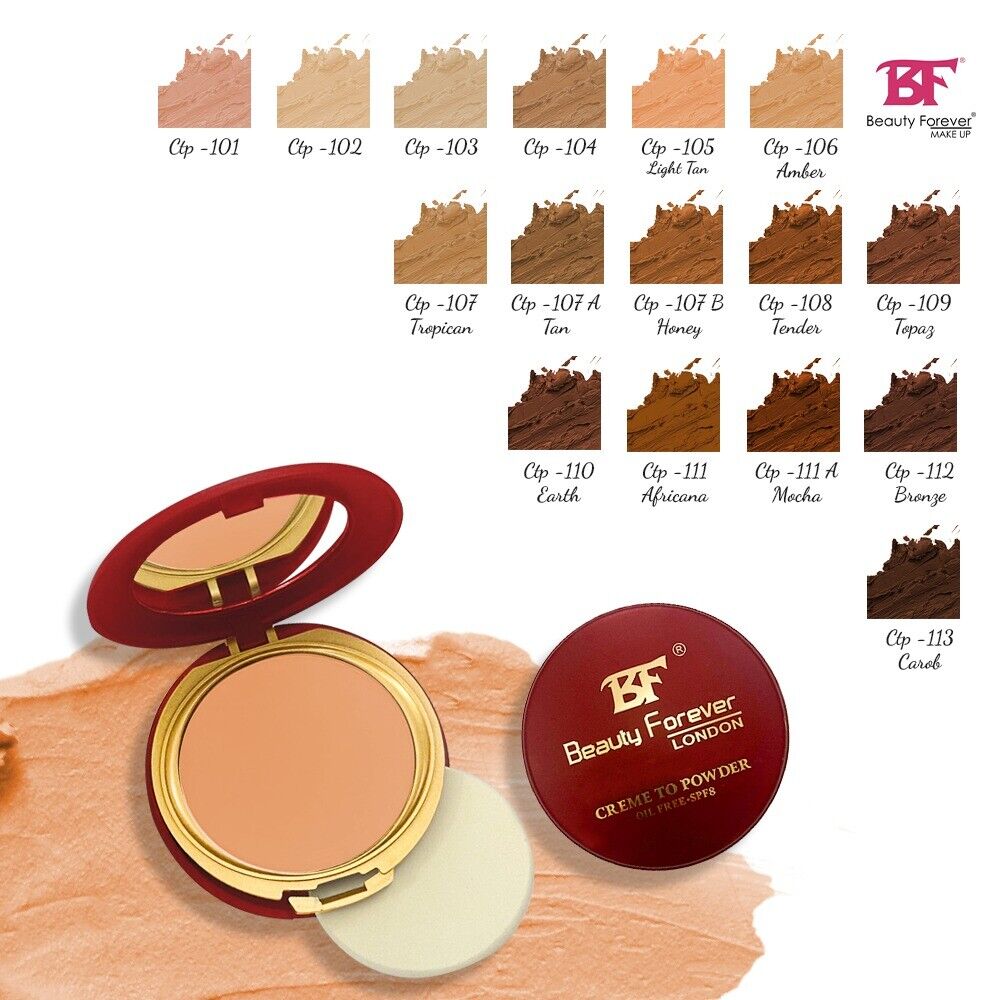 Beauty Forever Classic Oil Free Creme To Powder SPF 8