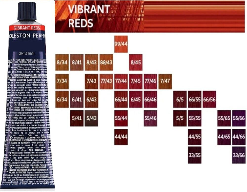 Wella Koleston Perfect ME Plus Vibrant Reds 60ml