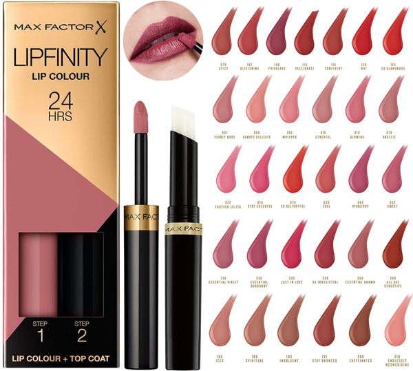 Max Factor 24H Lipfinity Lip Colour - Afro Hair Boutique