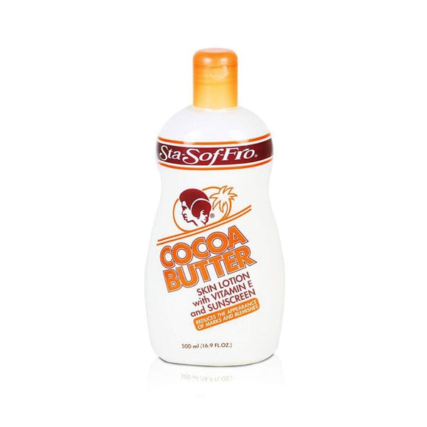 Sta Sof Fro Cocoa Butter Vitamin E Sunscreen Lotion 500ml - Afro Hair Boutique