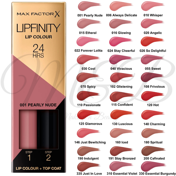 Max Factor 24H Lipfinity Lip Colour - Afro Hair Boutique
