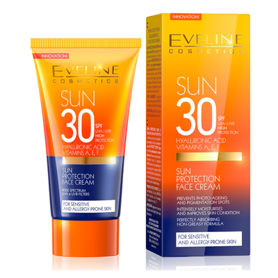 Eveline Sun 30 Sun Protection Face Cream 150ml