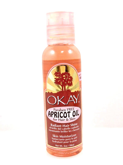 OKAY Paraben Free Apricot Oil For Hair And Skin 59ml