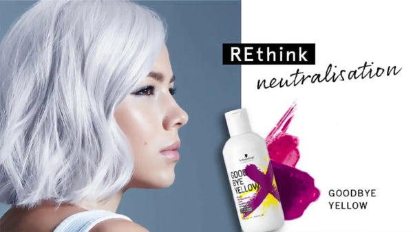 Schwarzkopf Professional Good Bye Yellow Neutralizing Wash Shampoo 300ml/1000ml - Afro Hair Boutique