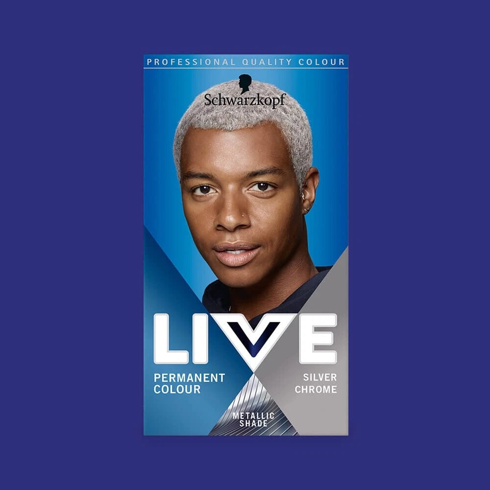 Schwarzkopf Live Permanent Colour U71 Silver Chrome – Afro Hair Boutique