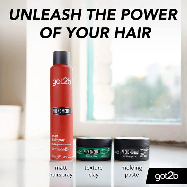 Schwarzkopf Got2b Mens Matt Hairspray with high Hold - 200ml - Afro Hair Boutique