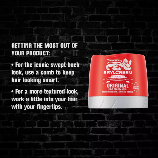 Brylcreem Original Hair Dressing Red Cream 150ml / 250ml - Afro Hair Boutique