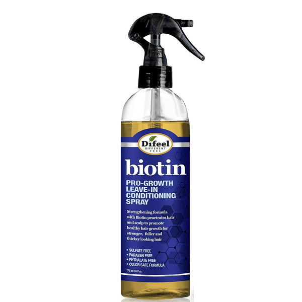 Difeel Biotin Pro Growth Leave In Conditioning Spray 177ml - Afro Hair Boutique