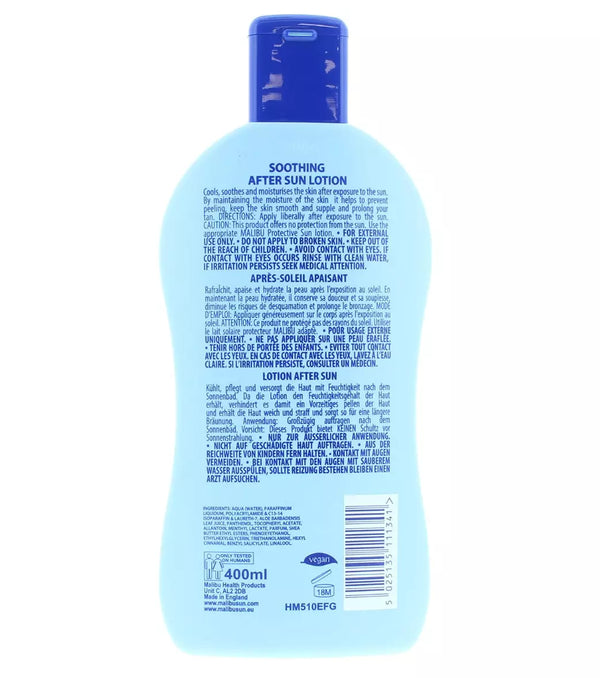 Malibu Soothing After Sun Lotion 100ml, 200ml / 400ml - Afro Hair Boutique