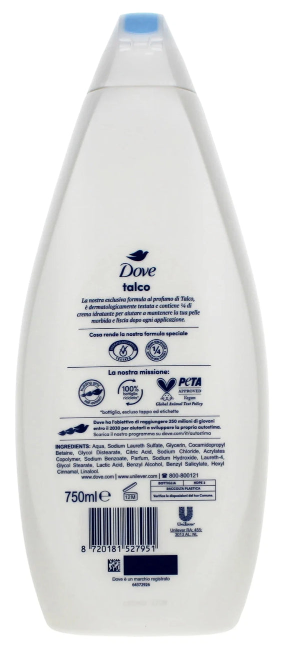 Dove Bubble Bath Talc Body Wash 450ml / 700ml