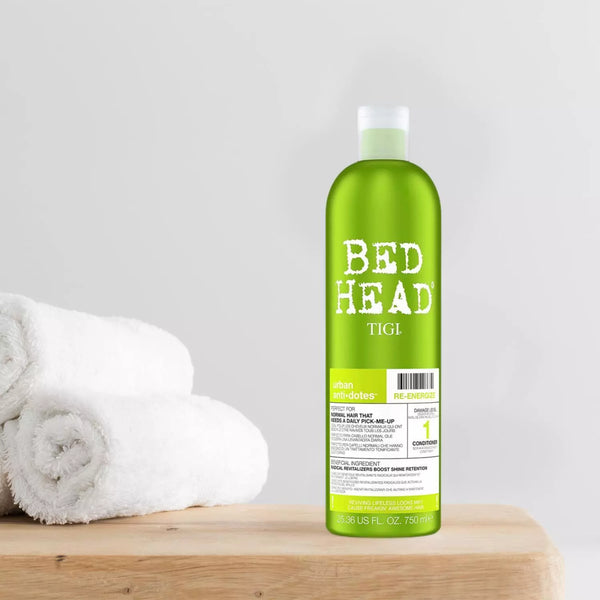 Bed Head by Tigi Urban Antidotes Re-Energise Conditioner Normal Hair 200ml/750ml