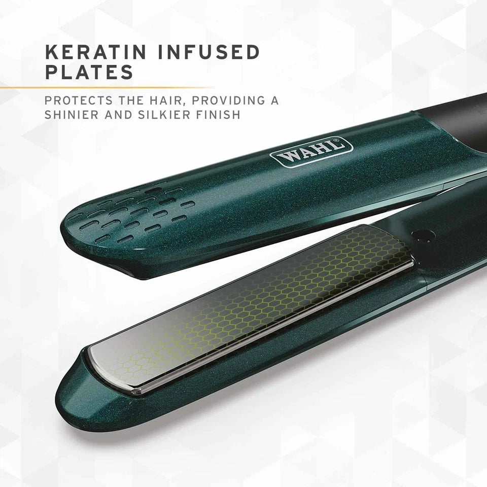 Wahl Effortlessly Pro Glide Hair Straightener Midnight Green ZY155