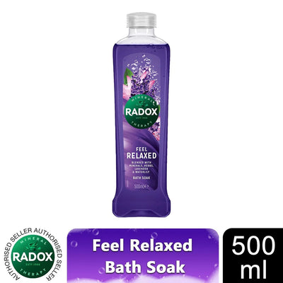 Radox Feel Relaxed Water Lily And Lavender Bath Soak 500ml