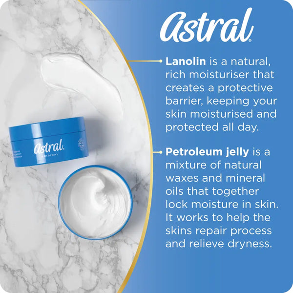 Astral Original Face And Body Intensive Moisturiser 50ml, 200ml & 500ml - Afro Hair Boutique