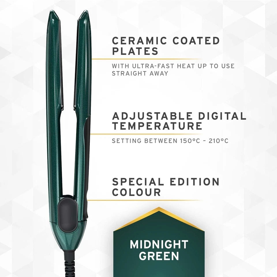 Wahl Effortlessly Pro Glide Hair Straightener Midnight Green ZY155