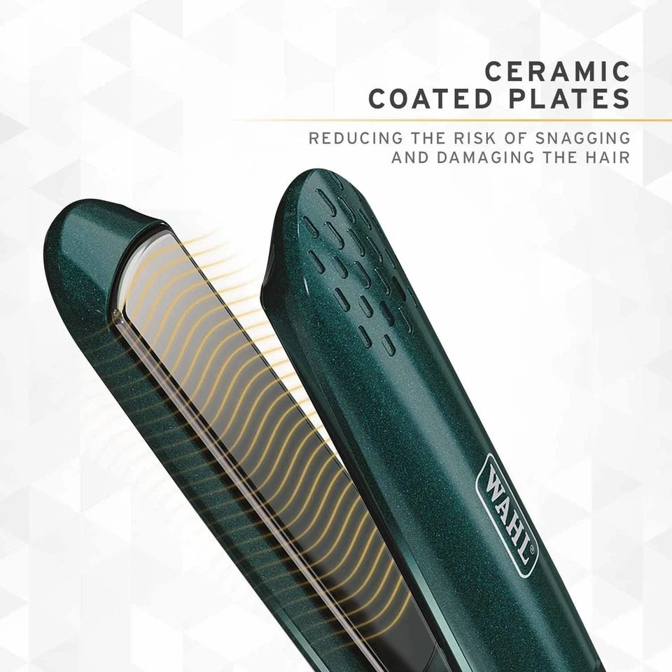 Wahl Effortlessly Pro Glide Hair Straightener Midnight Green ZY155