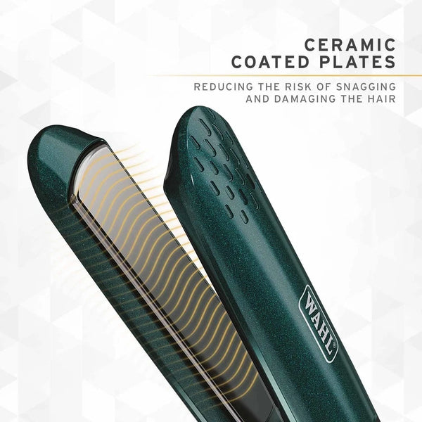 Wahl Effortlessly Pro Glide Hair Straightener Midnight Green ZY155