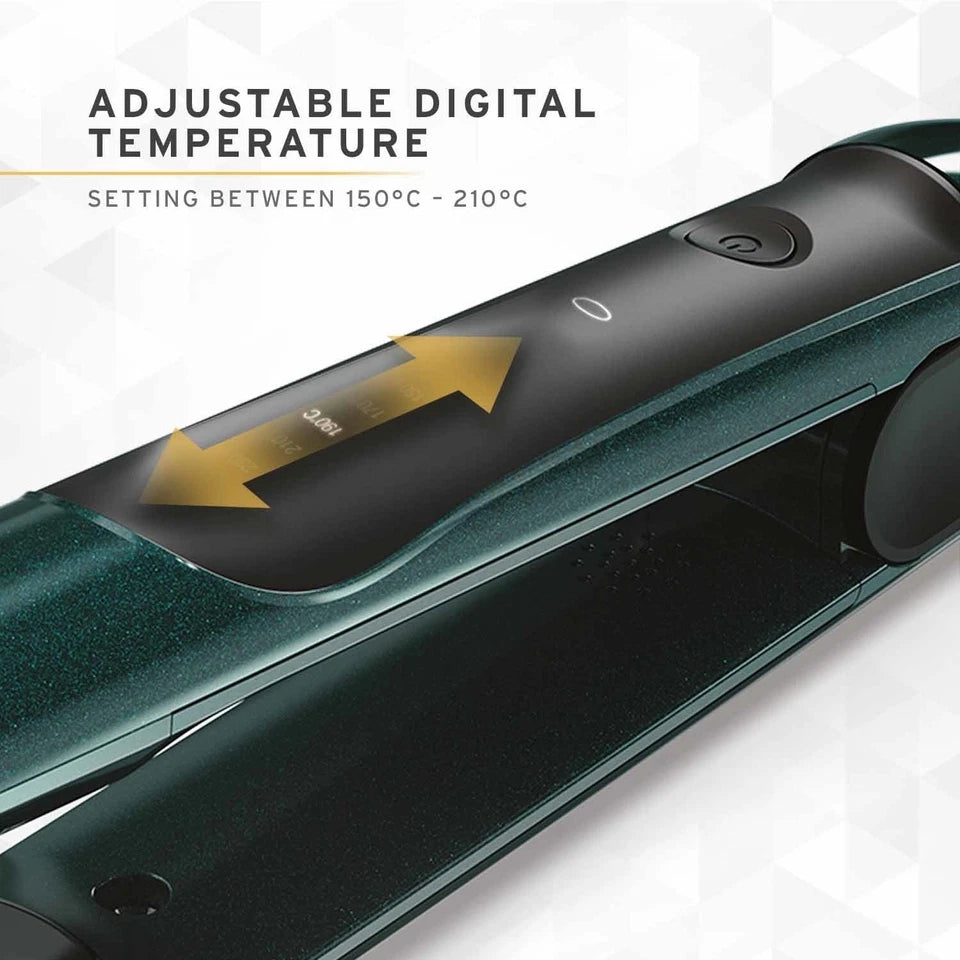 Wahl Effortlessly Pro Glide Hair Straightener Midnight Green ZY155