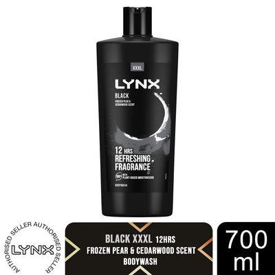 Lynx Black 3 In 1 All Day Fresh Body Wash 700ml