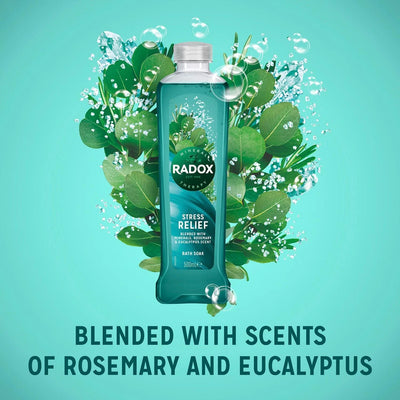 Radox 100% Nature Inspired Fragrance Bath Soak, Stress Relief 500ml