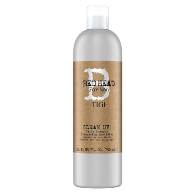Bed Head for Men by Tigi Clean Up Mens Daily Shampoo for Normal Hair 750ml