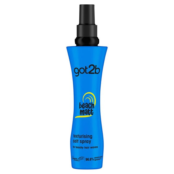 Schwarzkopf Got2b Beach Matt Mermaid Look Texturizing Salt Spray - 200ml - Afro Hair Boutique