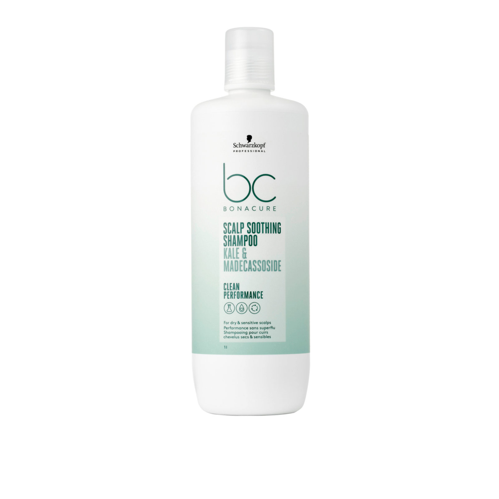 Schwarzkopf Bonacure Kale And Madecassoside Scalp Soothing Shampoo 250ml 1L
