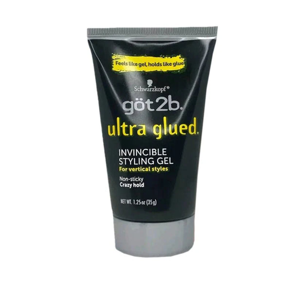 Schwarzkopf Got2b Ultra Glued Invincible Styling Gel 35g / 170g - Afro Hair Boutique