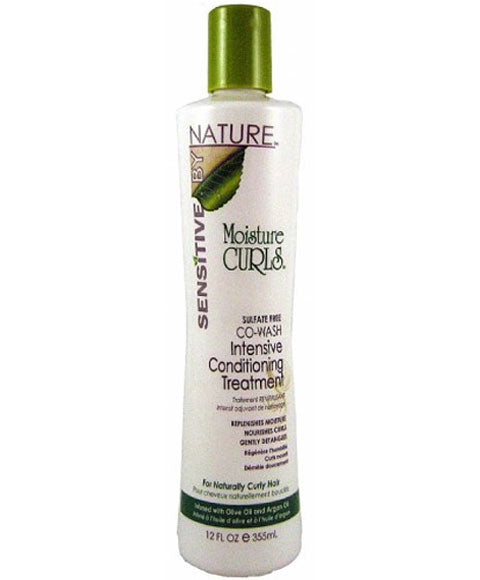 Sensitive By Nature Moisture Curls Sulfate Free Co Wash Intensive Conditioning Treatment