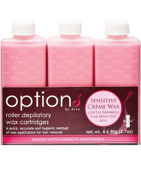 Hive  Options Sensitive Cream Roller Depilatory Wax Cartridge