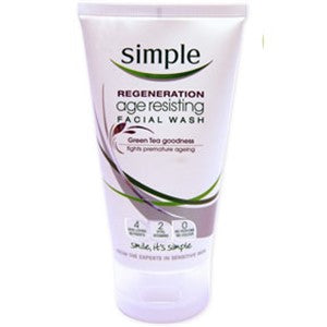 Simple  Regeneration Age Resisting Facial Wash