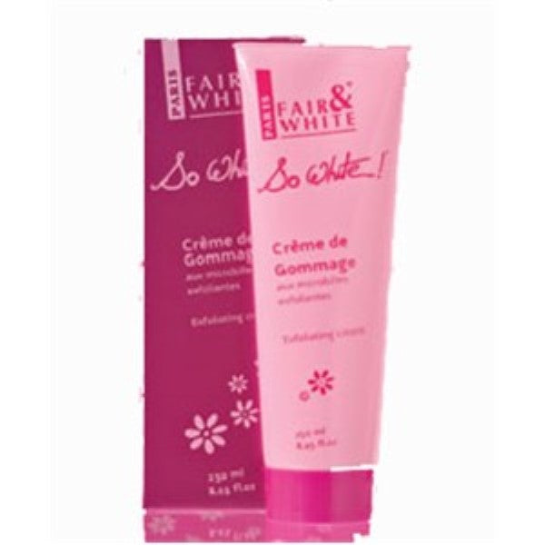 Fair And White So White Creme de Gommage Exfoliating Cream